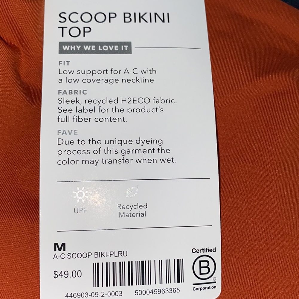 Athleta Scoop Bikini Top - Picture 6 of 6